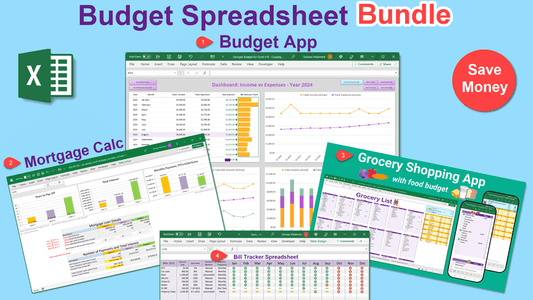 Budget Spreadsheet Bundle