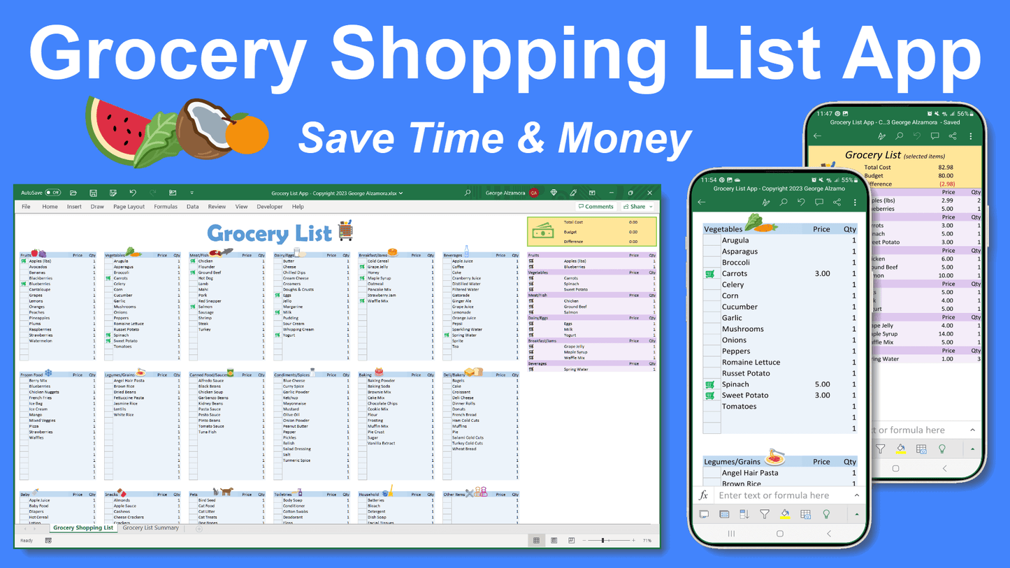 Grocery List App